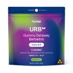 Urb D8/9 Gummies, 3500mg, Barbados Spiked Kiwi
