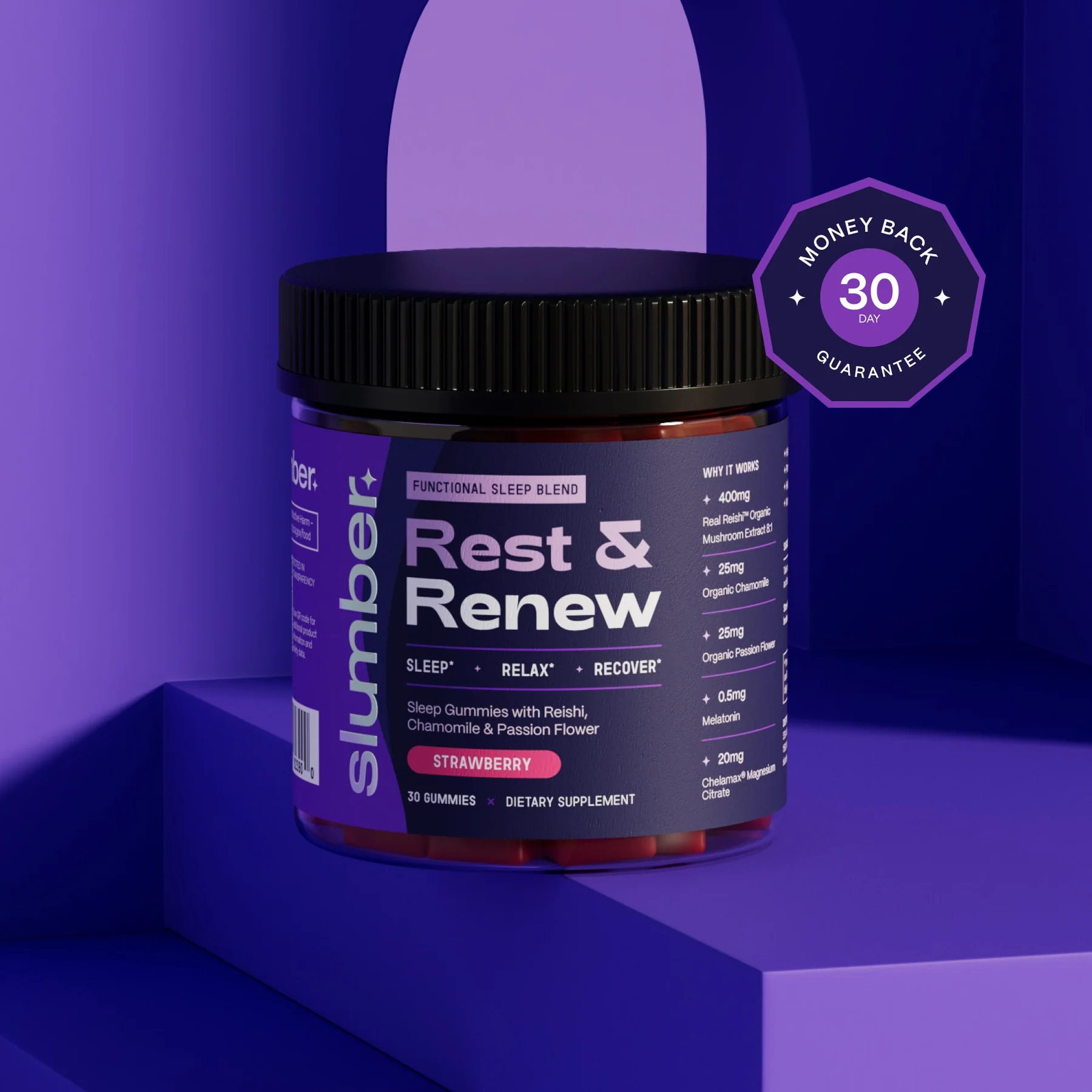 Slumber Rest & Renew Gummies, 30ct