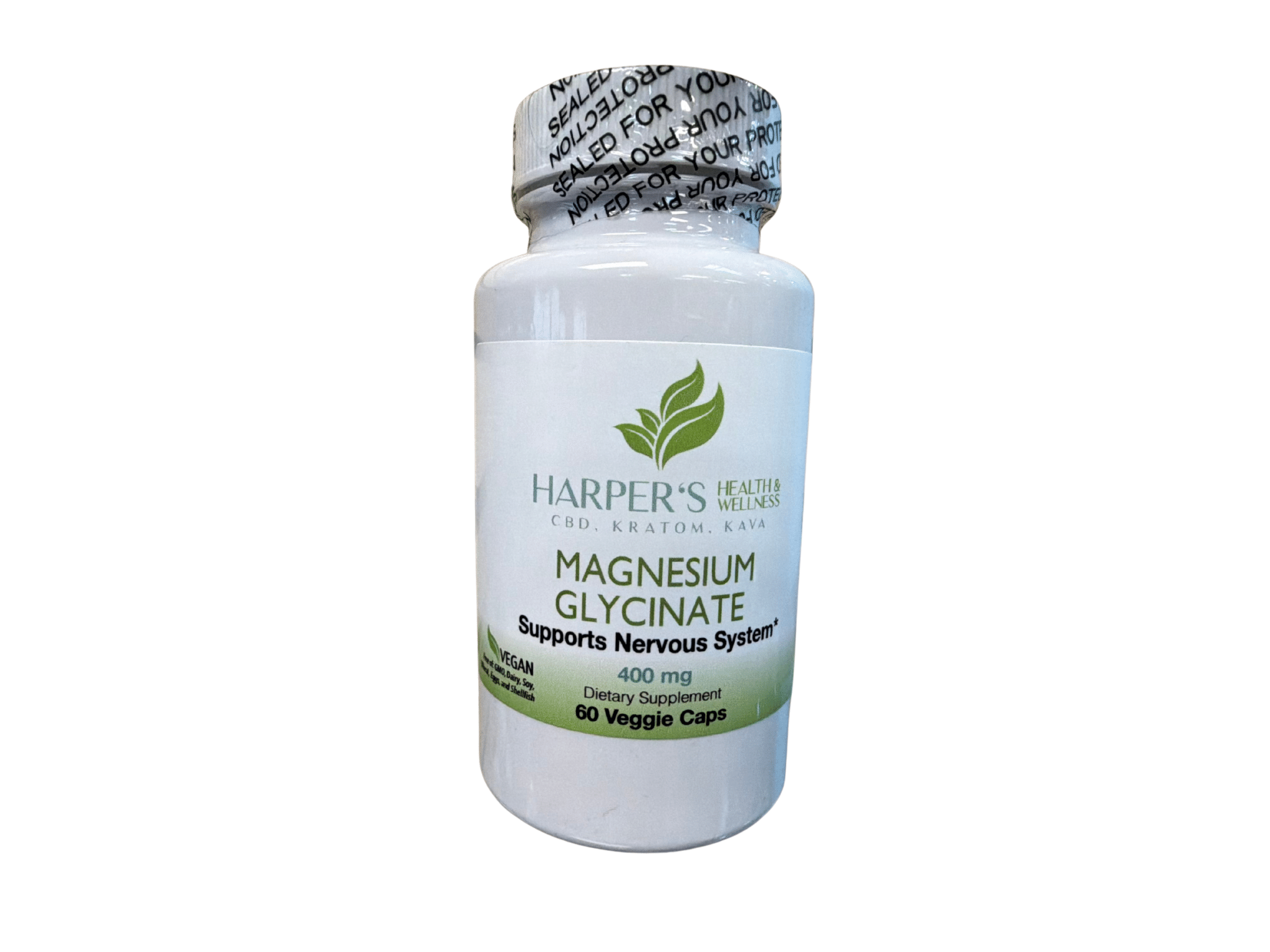 Harper's Magnesium Glycinate 400mg 60 veggie caps